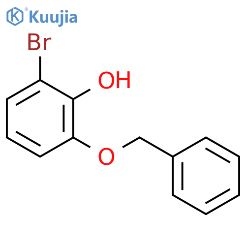 2-(benzyloxy)-6-broMophenol structure