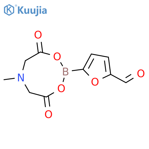 5-Formyl-2-furanboronic acid MIDA ester structure