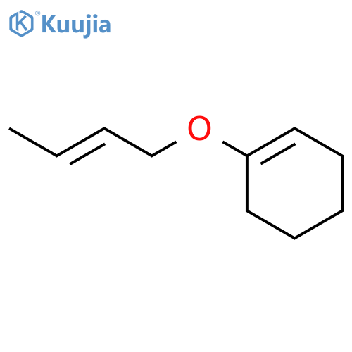 Cyclohexene, 1-[(2E)-2-butenyloxy]- structure