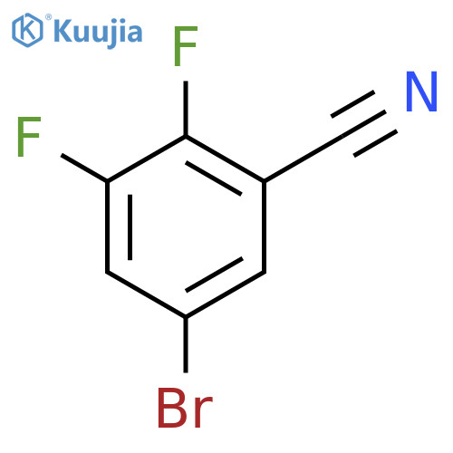 5-Bromo-2,3-difluorobenzonitrile structure