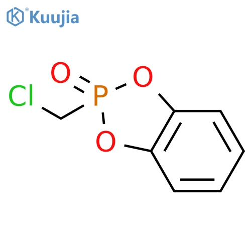 1,3,2-Benzodioxaphosphole, 2-(chloromethyl)-, 2-oxide structure