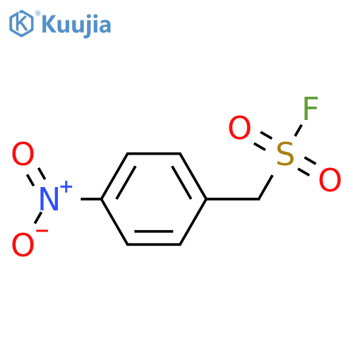 (4-Nitrophenyl)methanesulfonyl fluoride structure