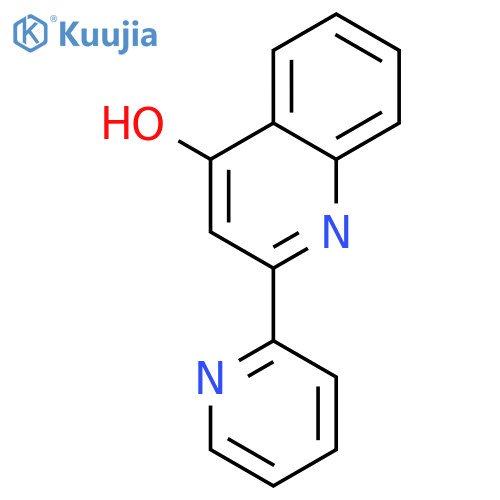 4-Quinolinol, 2-(2-pyridinyl)- structure