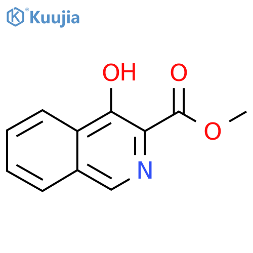 methyl 4-hydroxyisoquinoline-3-carboxylate structure