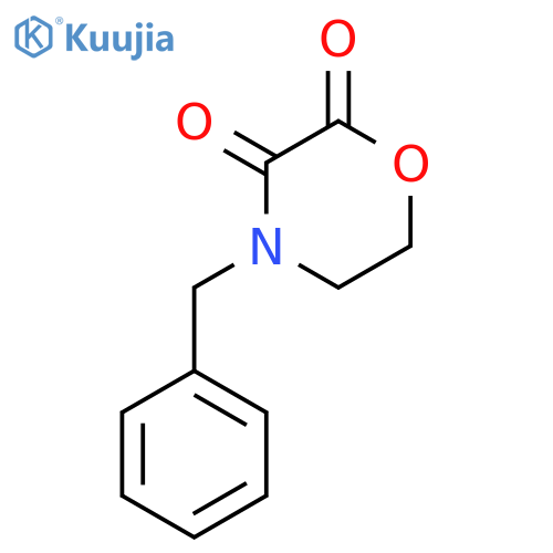 4-Benzyl-2,3-morpholinedione structure