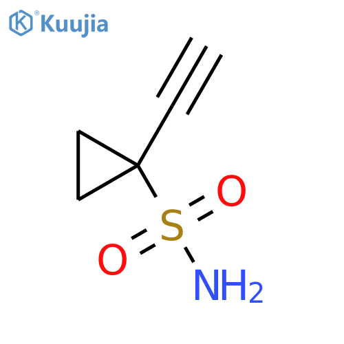 1-ethynylcyclopropane-1-sulfonamide structure