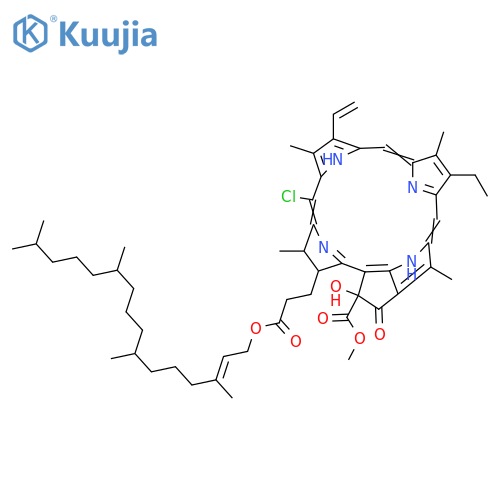 Phaeophytin a; 2-Chloro, 10S-hydroxy structure