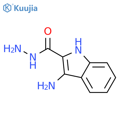 3-AMINO-1H-INDOLE-2-CARBOHYDRAZIDE structure