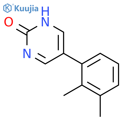 5-(2,3-dimethylphenyl)-1H-pyrimidin-2-one structure