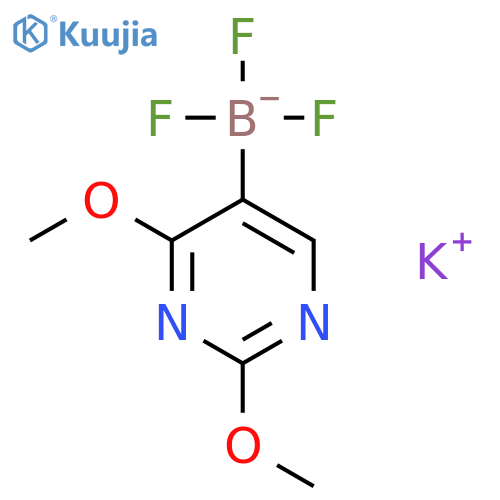 Potassium 2,4-Dimethoxypyrimidine-5-trifluoroborate structure