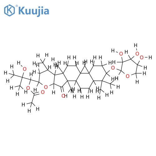 24-O-acetylisodahurinol-3-O-alpha-L-arabinopyranoside structure