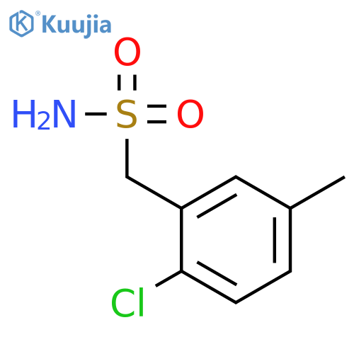 (2-chloro-5-methylphenyl)methanesulfonamide structure