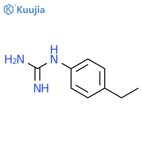 1-(4-ethylphenyl)guanidine structure