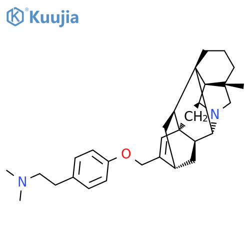 Benzeneethanamine,4-[(15,16-didehydro-16,17-dihydrohetisan-17-yl)oxy]-N,N-dimethyl- (9CI) structure