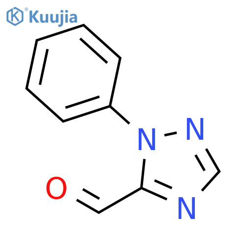 1-phenyl-1H-1,2,4-triazole-5-carbaldehyde structure