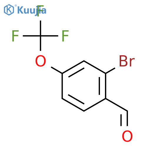 2-Bromo-4-(trifluoromethoxy)benzaldehyde structure