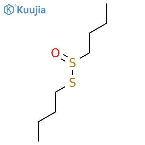 1-Butanesulfinothioic acid, S-butyl ester, (+)- structure
