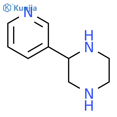 2-Pyridin-3-yl-piperazine structure
