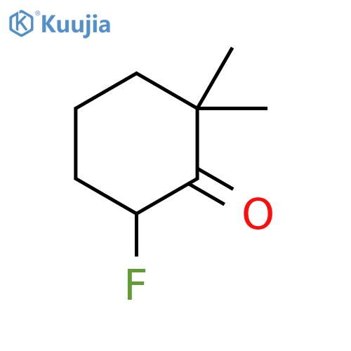 6-Fluoro-2,2-dimethyl-cyclohexanone structure