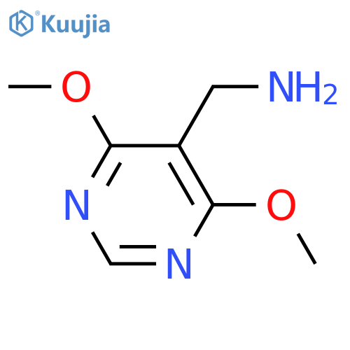 1-(4,6-dimethoxypyrimidin-5-yl)methanamine structure