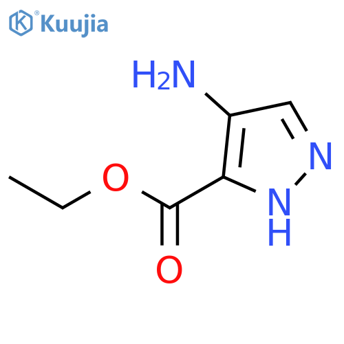 Ethyl 4-amino-1H-pyrazole-5-carboxylate structure