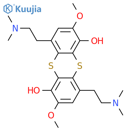 Lissoclibadin 3; 5,5'-Bisde(methylthio), 3,3'-di-O-de-Me structure
