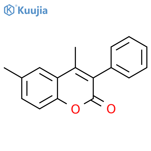 2H-1-Benzopyran-2-one,4,6-dimethyl-3-phenyl- structure
