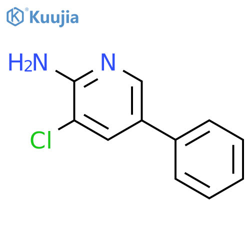 3-chloro-5-phenylpyridin-2-amine structure