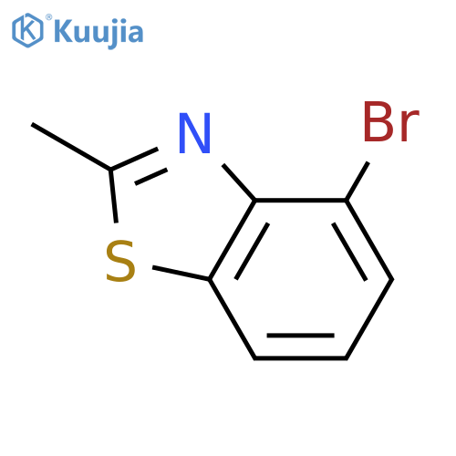 4-Bromo-2-methylbenzo[d]thiazole structure