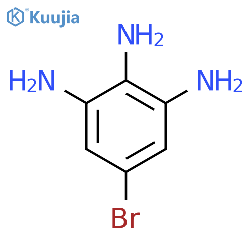 5-Bromobenzene-1,2,3-triamine structure