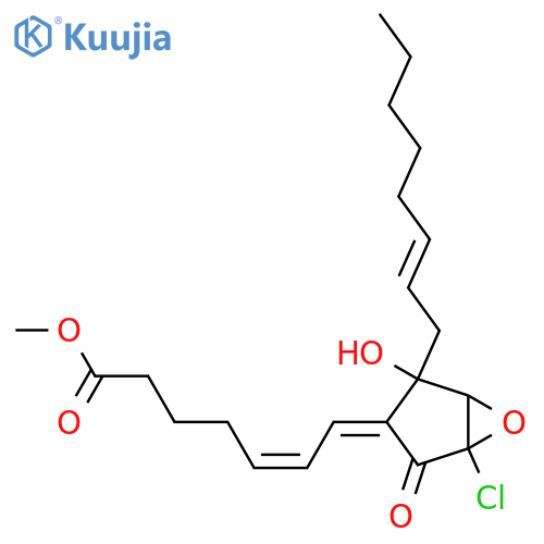 Chlorovulones; (5Z,7E,14Z)-form, 10R,11S-Epoxide structure