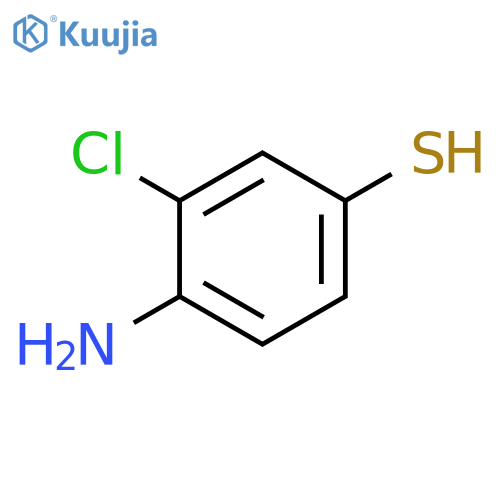 4-Amino-3-chlorobenzenethiol structure