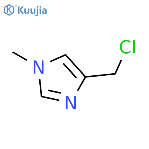4-(chloromethyl)-1-methyl-imidazole structure