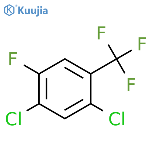 2,4-Dichloro-5-fluorobenzotrifluoride structure