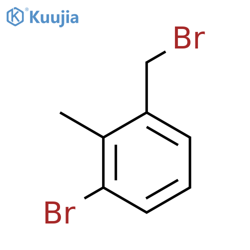 1-Bromo-3-(bromomethyl)-2-methylbenzene structure