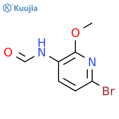 N-(6-Bromo-2-methoxypyridin-3-yl)formamide structure