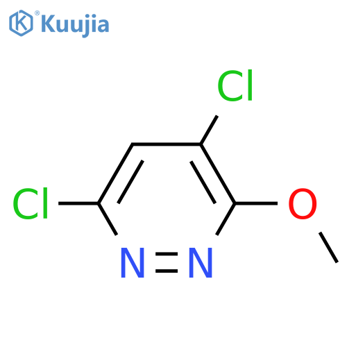 4,6-dichloro-3-methoxy-Pyridazine structure