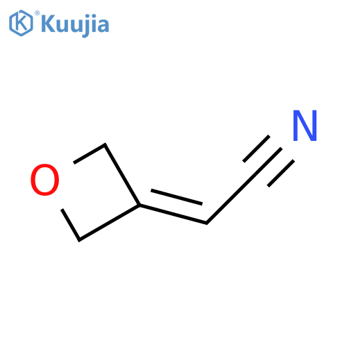 2-(Oxetan-3-ylidene)acetonitrile structure