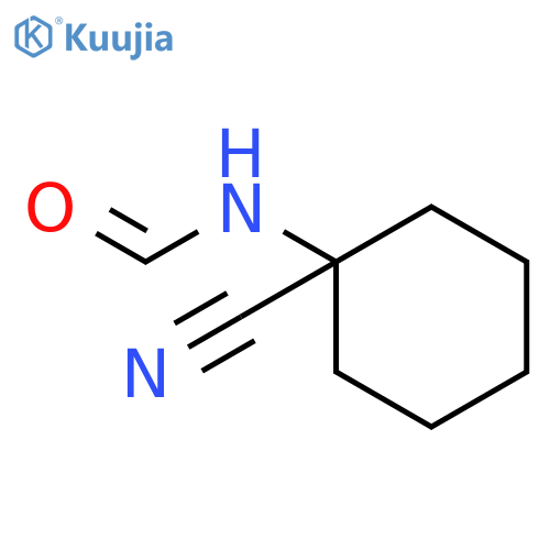 N-(1-Cyanocyclohexyl)formamide structure