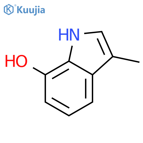3-methyl-1H-indol-7-ol structure