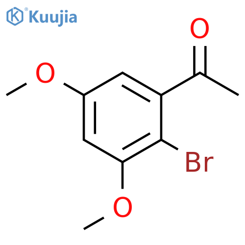 Ethanone, 1-(2-bromo-3,5-dimethoxyphenyl)- structure