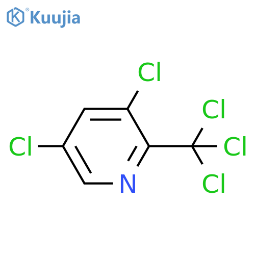 3,5-dichloro-2-(trichloromethyl)pyridine structure