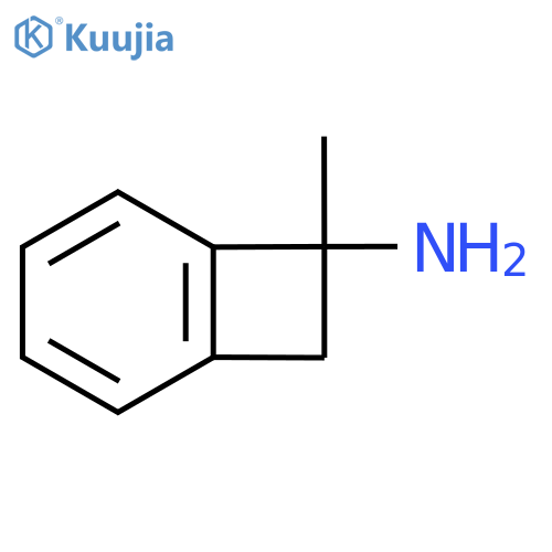 7-Methylbicyclo[4.2.0]octa-1,3,5-trien-7-amine structure