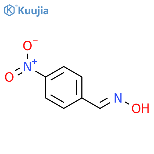 4-nitrobenzaldehyde oxime structure