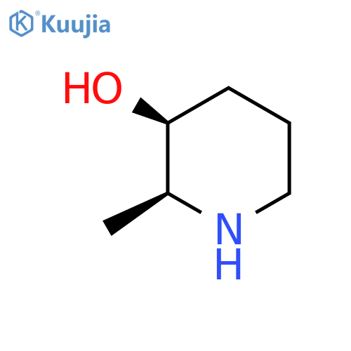 (2S,3S)-2-methylpiperidin-3-ol structure