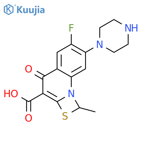 Ulifloxacin structure