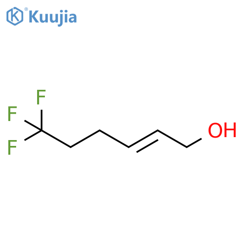 6,6,6-trifluorohex-2-en-1-ol structure