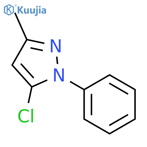 5-Chloro-3-methyl-1-phenylpyrazole structure