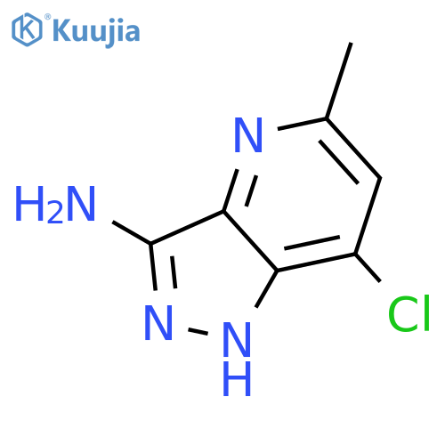 7-Chloro-5-methyl-1H-pyrazolo[4,3-b]pyridin-3-amine structure