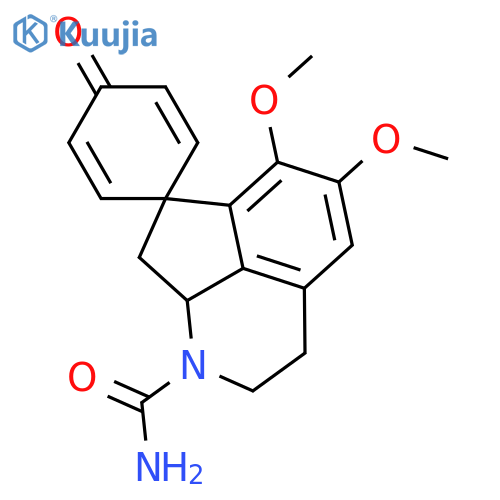 N,O,O-Tridemethylpronuciferine; (R)-form, 6,7-Di-Me ether, N-carbamoyl structure